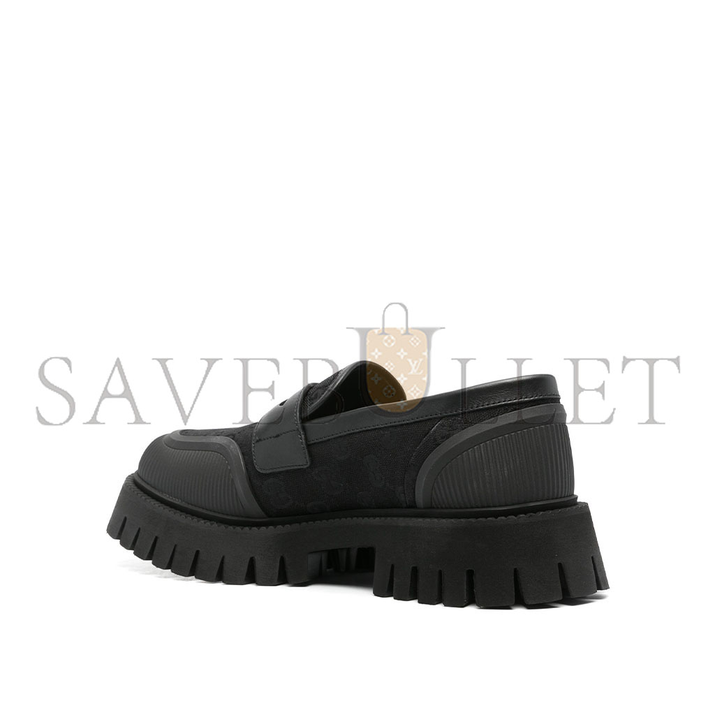 GUCCI GG SUPREME CANVAS LOAFERS 739776